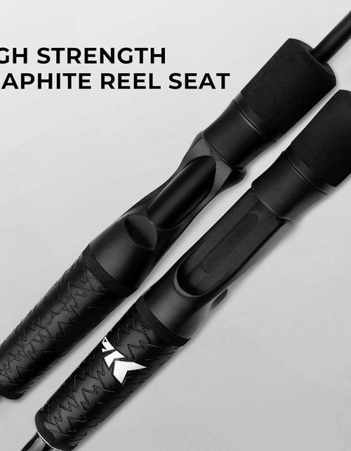 Load image into Gallery viewer, Crixus Fishing Rods,Im6 Graphite Spinning Rod & Casting Rod W/Zirconium Oxide Ring Stainless Steel Guides, Superpolymer Handle