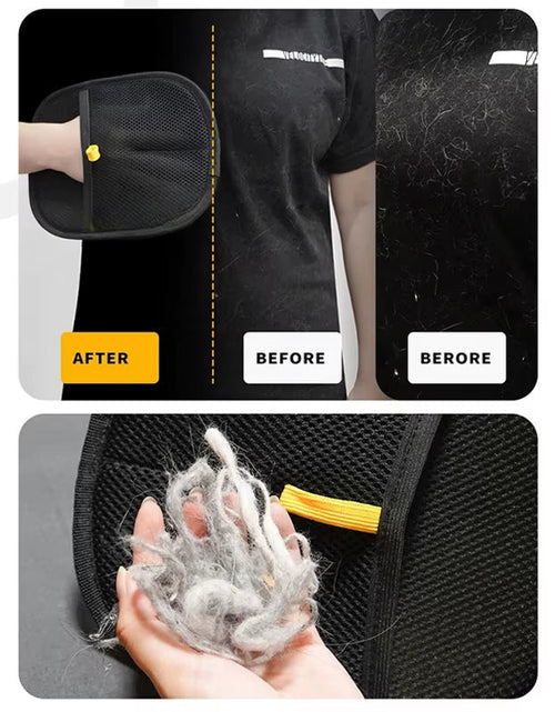 Load image into Gallery viewer, FurGone Duo Gloves – Double-Sided Electrostatic Pet Hair Removal & Grooming Gloves