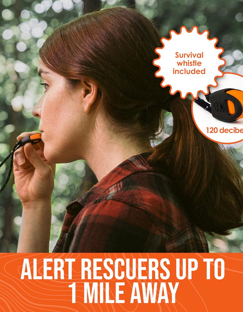 Load image into Gallery viewer, Survival Life Tent • 2 Person Mylar Emergency Shelter Tube Tent + Paracord • All-Weather Protection for Camping, Hiking, & Survival Kits • Includes Emergency Whistle