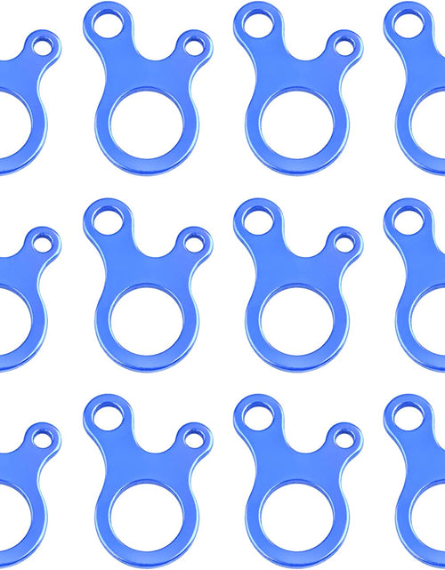 Load image into Gallery viewer, Guyline Cord Adjuster Rope Tensioner Tent Guy Line Paracord Tightener Loop Alien Aluminum Alloy for Camping Hiking