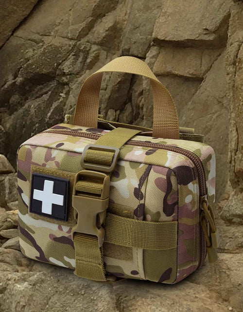 Load image into Gallery viewer, Upgrade Molle Rip Away Ifak Pouch, Tactical Small Belt First Aid Pouch Medical Utility EMT Pouch Only