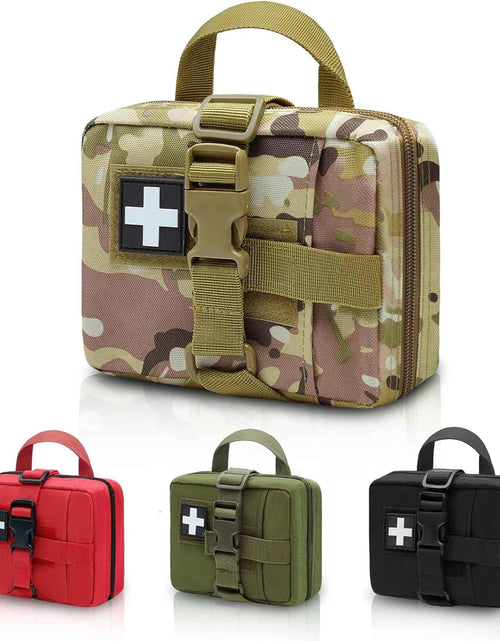 Load image into Gallery viewer, Upgrade Molle Rip Away Ifak Pouch, Tactical Small Belt First Aid Pouch Medical Utility EMT Pouch Only
