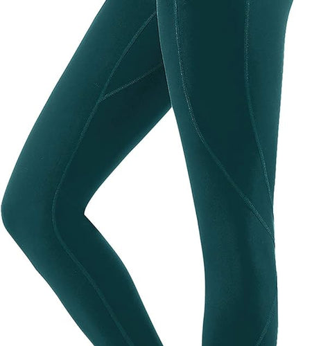 High Waist Yoga Pants - Yoga Pants with Pockets Tummy Control, 4 Ways Stretch Workout Running Yoga Leggings