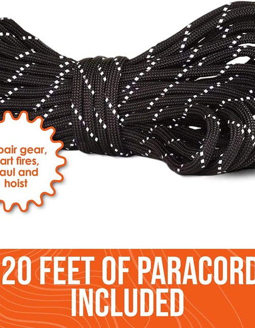 Load image into Gallery viewer, Survival Life Tent • 2 Person Mylar Emergency Shelter Tube Tent + Paracord • All-Weather Protection for Camping, Hiking, &amp; Survival Kits • Includes Emergency Whistle
