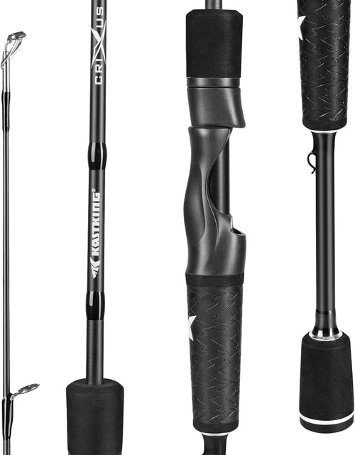 Load image into Gallery viewer, Crixus Fishing Rods,Im6 Graphite Spinning Rod &amp; Casting Rod W/Zirconium Oxide Ring Stainless Steel Guides, Superpolymer Handle
