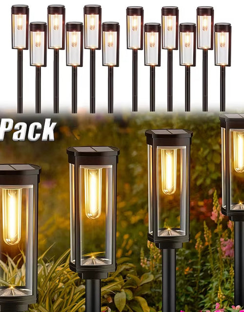 Load image into Gallery viewer, GlowPath Solar Lights – Waterproof LED Outdoor Lighting for Garden, Yard, Patio &amp; Walkways
