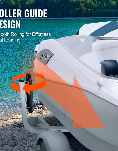 Load image into Gallery viewer, Succebuy Boat Trailer Guide Adjustable Guide Poles 2Pcsrustproof Galvanized Steel Trailer Guide for Skiboat or Sailboat Trailer
