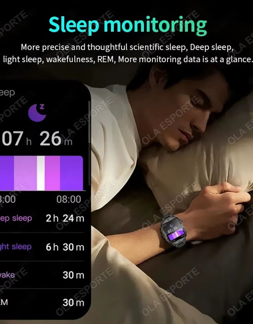 Load image into Gallery viewer, Original Men Smartwatch Flashlight Bluetooth Call Fitness Clock IP68 Waterproof Sports Men for Xiaomi Android Smart Watch 2024
