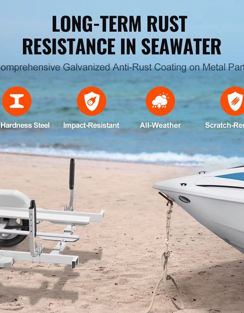 Load image into Gallery viewer, Succebuy Boat Trailer Guide Adjustable Guide Poles 2Pcsrustproof Galvanized Steel Trailer Guide for Skiboat or Sailboat Trailer
