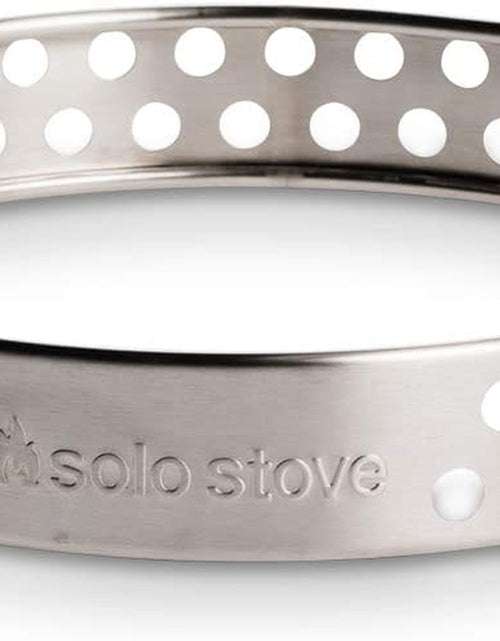 Load image into Gallery viewer, Bonfire Stand - Durable 304 Stainless Steel, Heat-Resistant, Portable Elevated Fire Pit Accessory for Safe Use on Decks and Camping - Ideal for Smokeless Fire Pits and Outdoor Fireplaces
