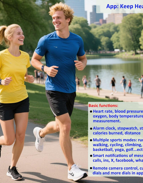 Load image into Gallery viewer, Fitness Trackers for Women Men, Oled Screen Heart Rate Sleep Monitor Step Tracker 25 Sports Modes IP68 Waterproof Smartwatch Activity Tracker, Smart Bracelet Fitness Tracker Watch with Blood Pressure
