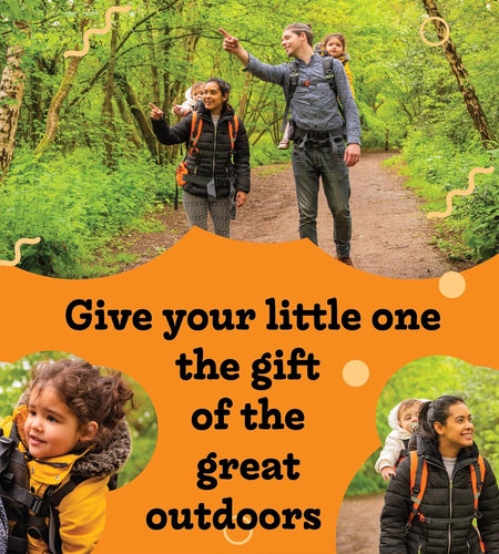 Hiking Baby Carrier Backpack - Comfortable Toddler/Baby Backpack Carrier System with Diaper Change Pad, Insulated Pocket + Rain and Sun Hood to Protect Your Child