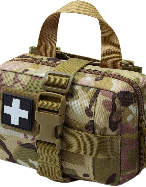 Load image into Gallery viewer, Upgrade Molle Rip Away Ifak Pouch, Tactical Small Belt First Aid Pouch Medical Utility EMT Pouch Only
