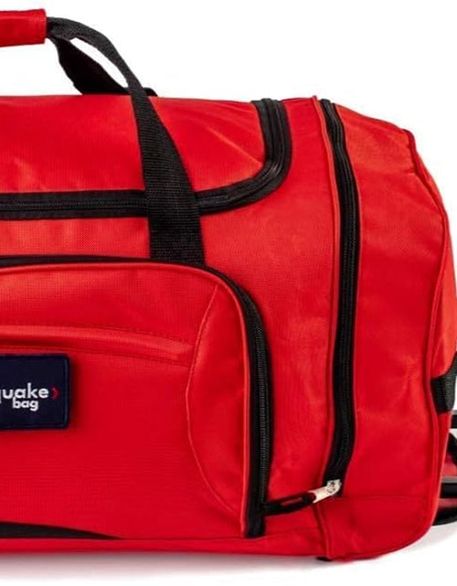 Load image into Gallery viewer, Complete Earthquake Bag - 3 Day Emergency Kit for Earthquakes, Hurricanes, Wildfires, Floods + Other Disasters
