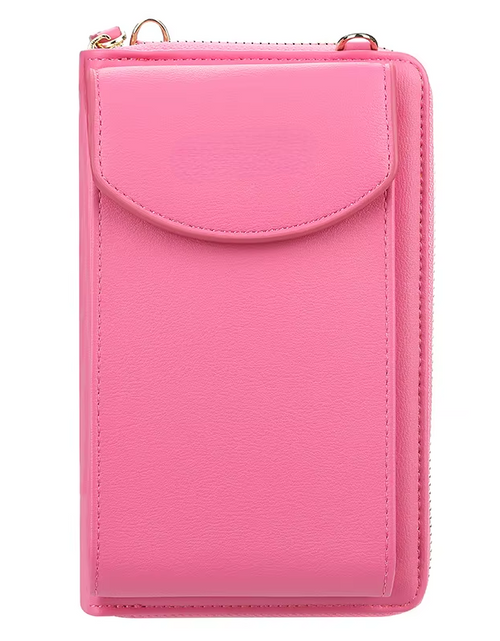 Load image into Gallery viewer, Elegance On-the-Go – Luxe PU Leather Crossbody Shoulder Bag with Phone &amp; Card Organizer
