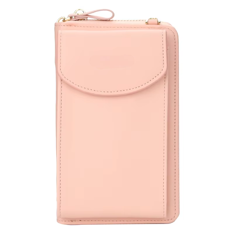 Elegance On-the-Go – Luxe PU Leather Crossbody Shoulder Bag with Phone & Card Organizer