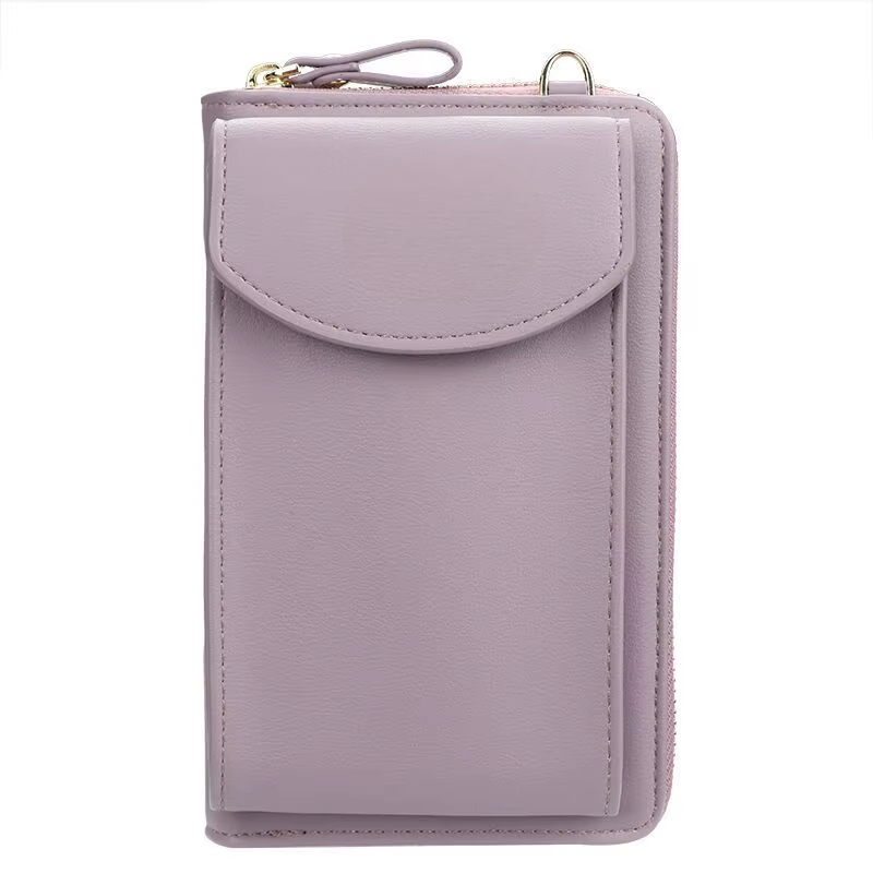 Elegance On-the-Go – Luxe PU Leather Crossbody Shoulder Bag with Phone & Card Organizer