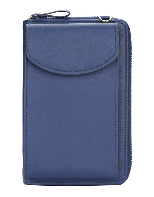 Load image into Gallery viewer, Elegance On-the-Go – Luxe PU Leather Crossbody Shoulder Bag with Phone &amp; Card Organizer
