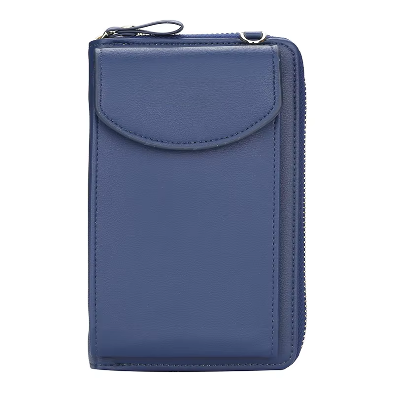 Elegance On-the-Go – Luxe PU Leather Crossbody Shoulder Bag with Phone & Card Organizer