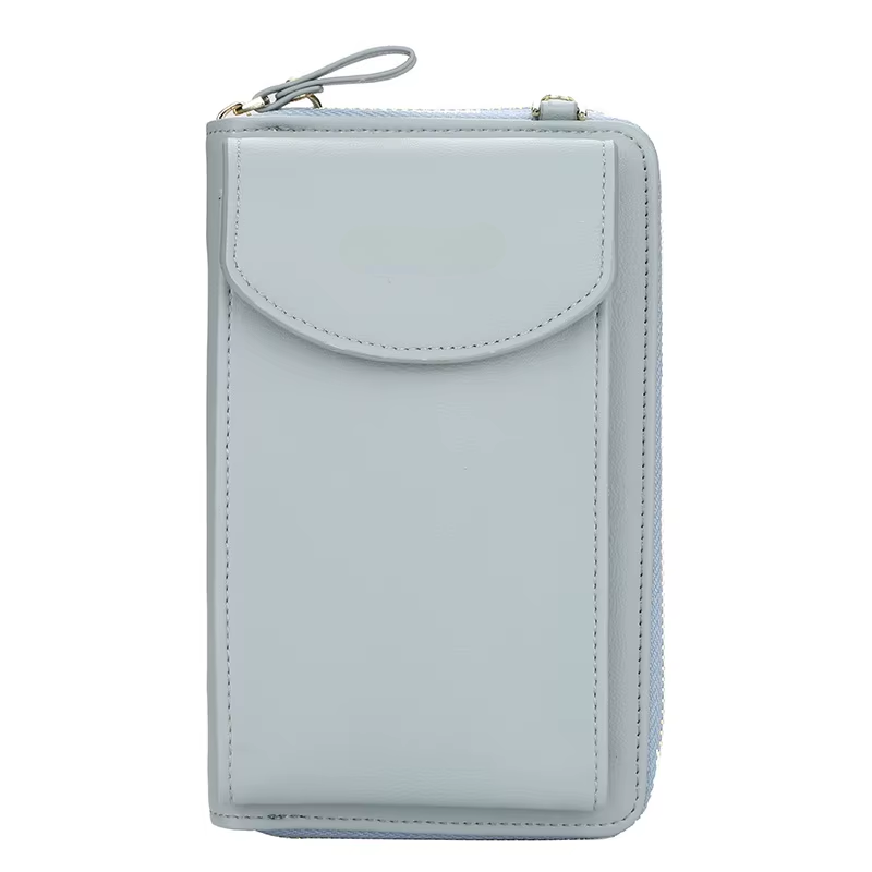 Elegance On-the-Go – Luxe PU Leather Crossbody Shoulder Bag with Phone & Card Organizer