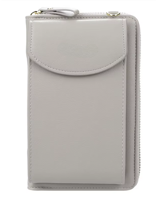 Load image into Gallery viewer, Elegance On-the-Go – Luxe PU Leather Crossbody Shoulder Bag with Phone &amp; Card Organizer
