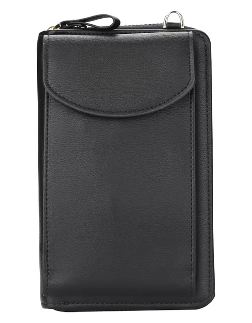 Load image into Gallery viewer, Elegance On-the-Go – Luxe PU Leather Crossbody Shoulder Bag with Phone &amp; Card Organizer
